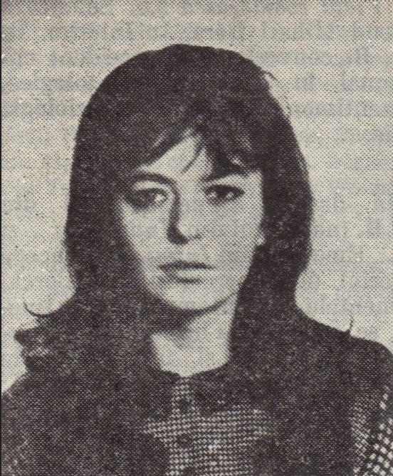 Ana Blandiana în tinerețe, anii '70 - portret